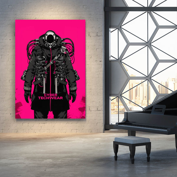 Neon Vanguard Cyberpunk Art | MusaArtGallery™