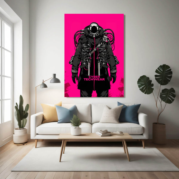 Neon Vanguard Cyberpunk Art | MusaArtGallery™