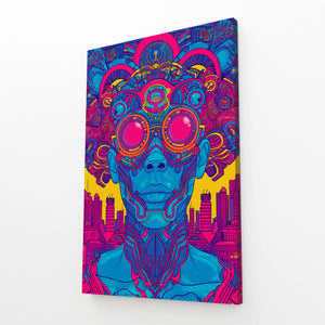 Neon Vision Cyberpunk Art | MusaArtGallery™