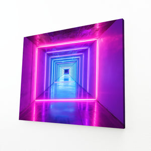 Neon Vortex Abstract Art | MusaArtGallery™