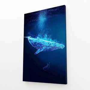 Neon Whale Art | MusaArtGallery™