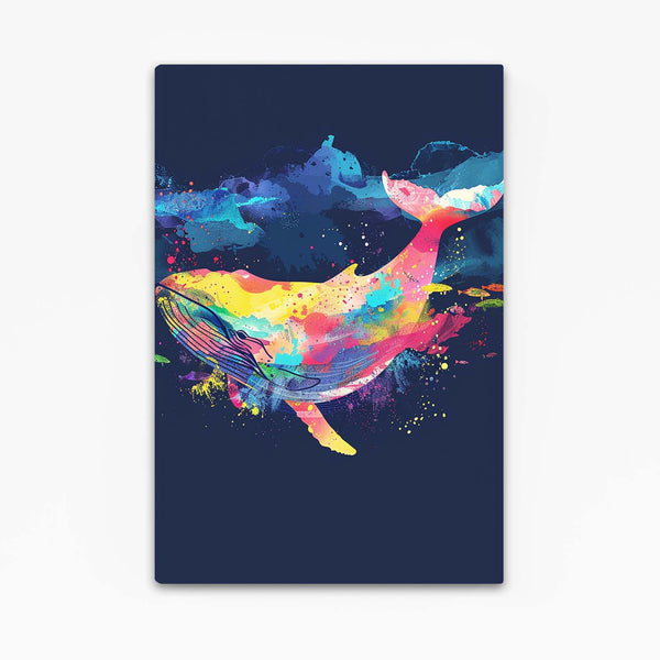 Neon Whale Art | MusaArtGallery™