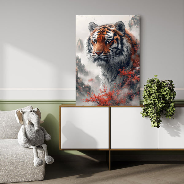 Portrait Tiger Wall Art | MusaArtGallery™