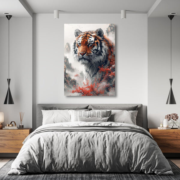 Portrait Tiger Wall Art | MusaArtGallery™