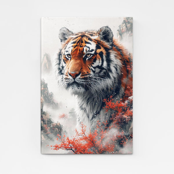 Portrait Tiger Wall Art | MusaArtGallery™