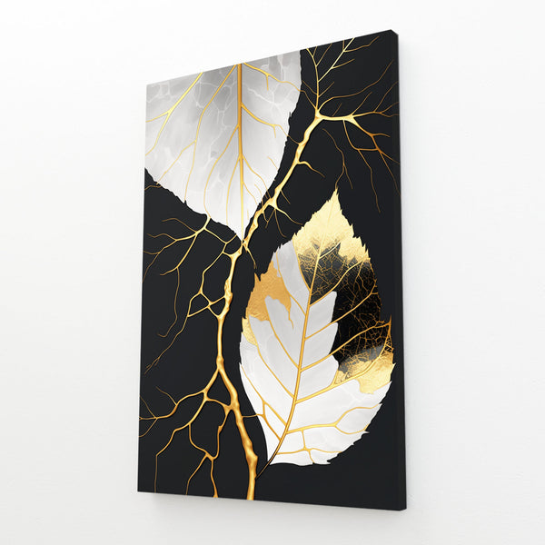 Nervure Abstract Canvas Art