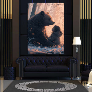 Neutral Bear Wall Art