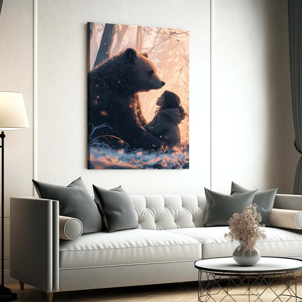 Neutral Bear Wall Art