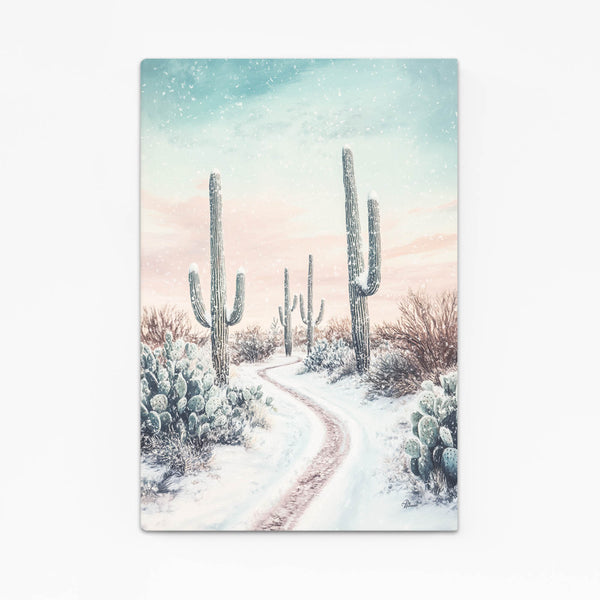 Neutral Cactus Art Print