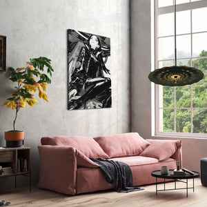 Noir Sentinel Cyberpunk Art | MusaArtGallery™