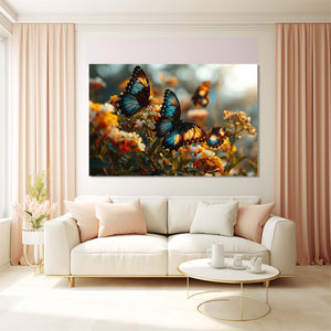 Flying Butterfly Wall Art | MusaArtGallery™