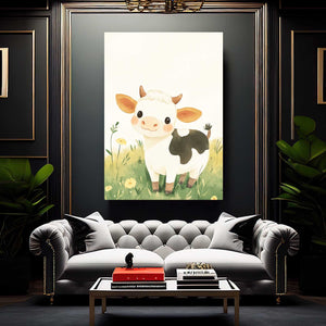 Nursery Cow Print