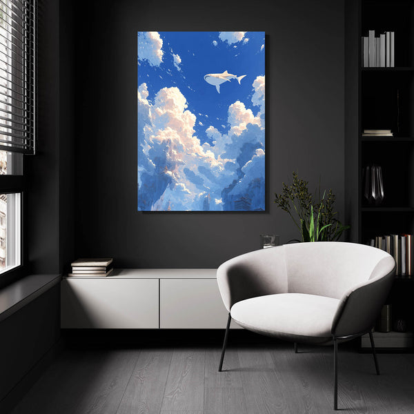 Nursery Room Shark Art