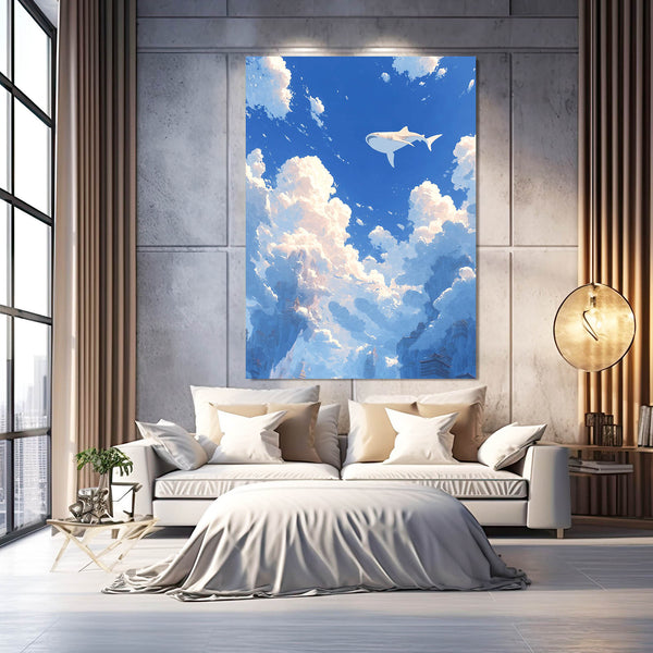 Nursery Room Shark Art