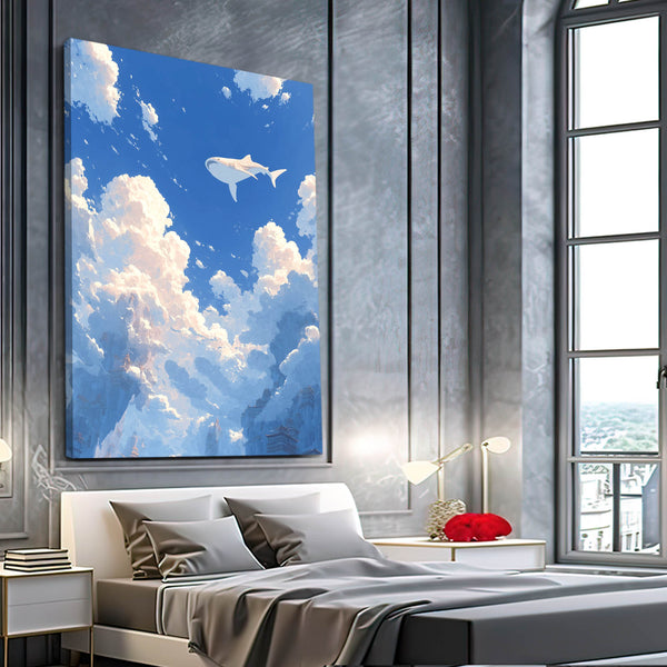 Nursery Room Shark Art