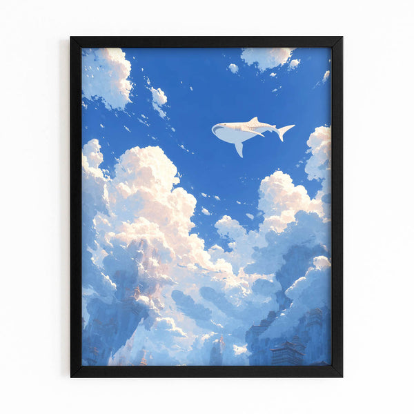 Nursery Room Shark Art