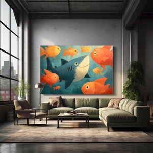 Nursery Shark Art