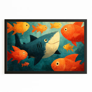 Nursery Shark Art