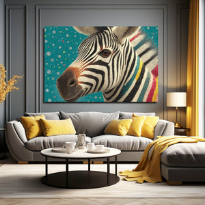 Nursery Zebra Artwork