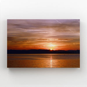 Ocean Sunset Canvas Art  | MusaArtGallery™