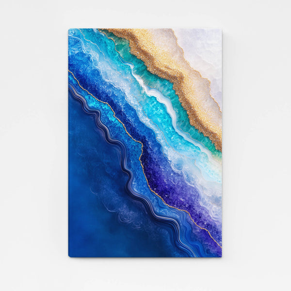 Ocean Wave Abstract Art | MusaArtGallery™