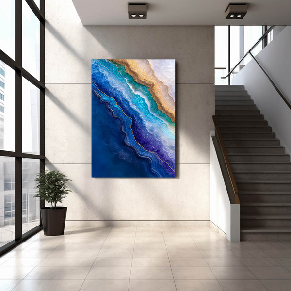 Ocean Wave Abstract Art | MusaArtGallery™