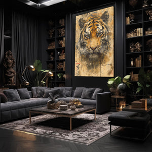 Old Japanese Tiger Art | MusaArtGallery™