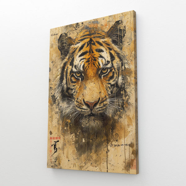 Old Japanese Tiger Art | MusaArtGallery™