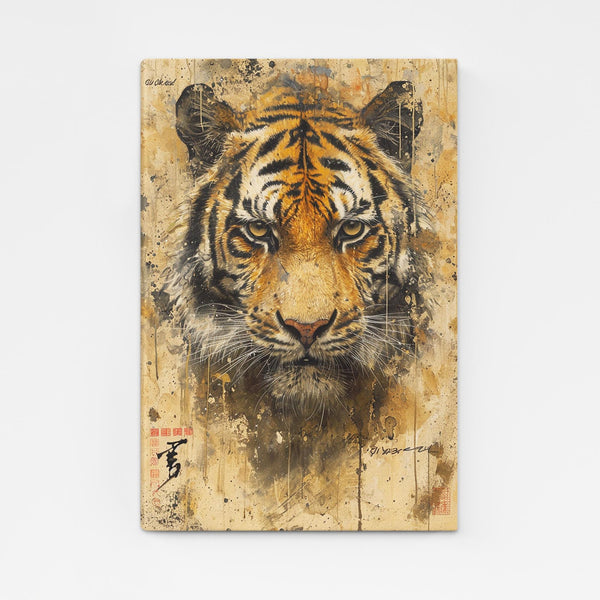 Old Japanese Tiger Art | MusaArtGallery™