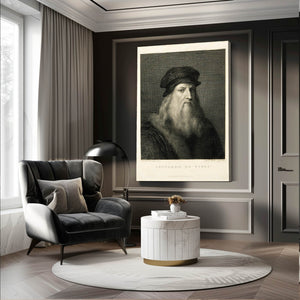 Old Leonard Da Vinci