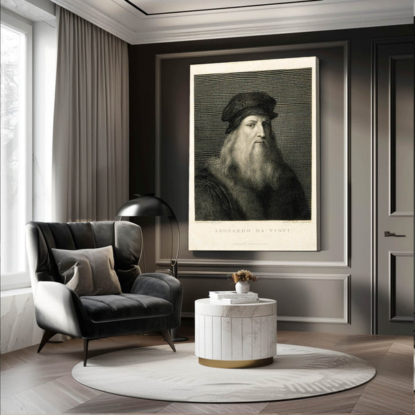 Old Leonard Da Vinci