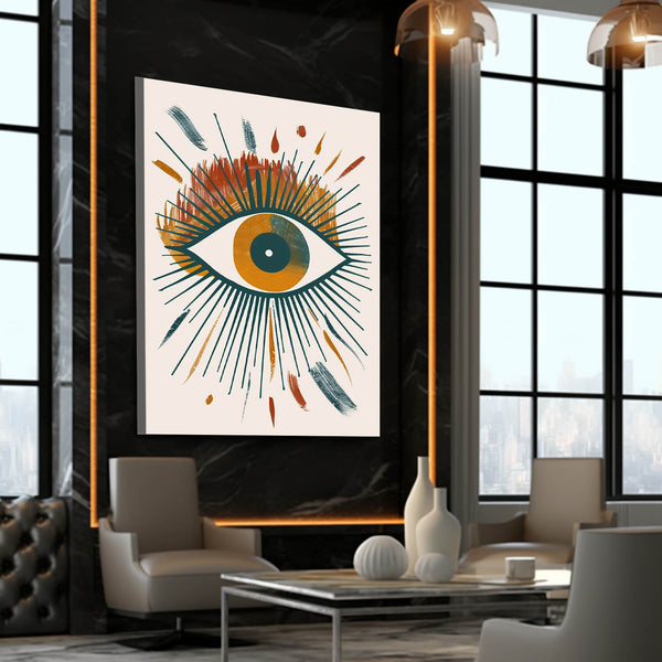 One Eye Boho Wall Art   | MusaArtGallery™