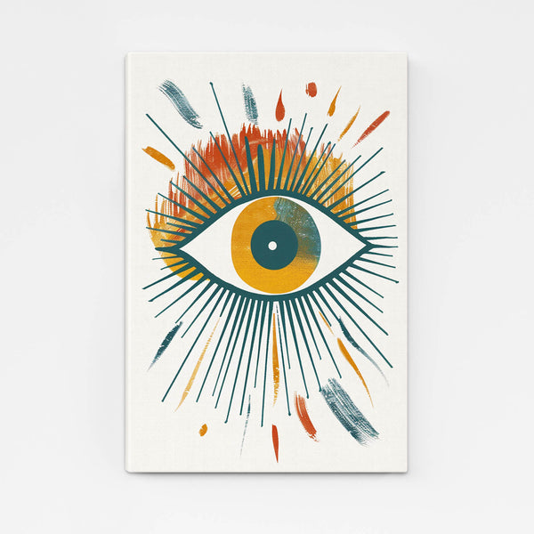 One Eye Boho Wall Art   | MusaArtGallery™