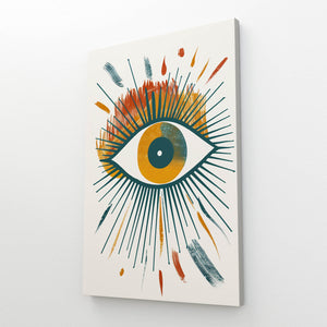 One Eye Boho Wall Art   | MusaArtGallery™