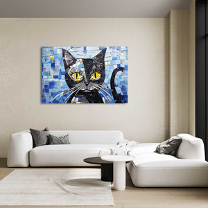 Optimistic Cat Wall Art | MusaArtGallery™