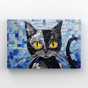 Optimistic Cat Wall Art | MusaArtGallery™