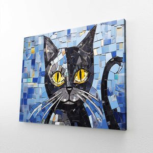 Optimistic Cat Wall Art | MusaArtGallery™