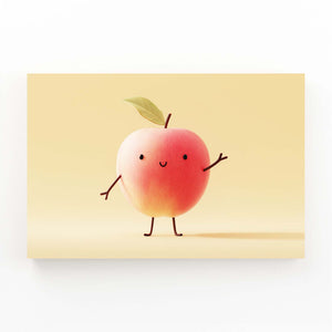 Orange Apple Art