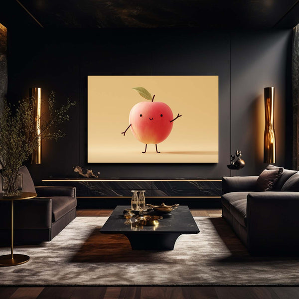 Orange Apple Art
