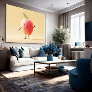 Orange Apple Art