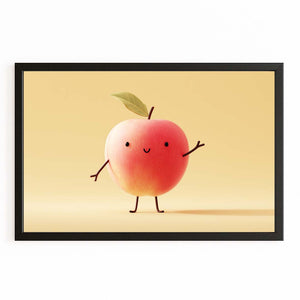 Orange Apple Art