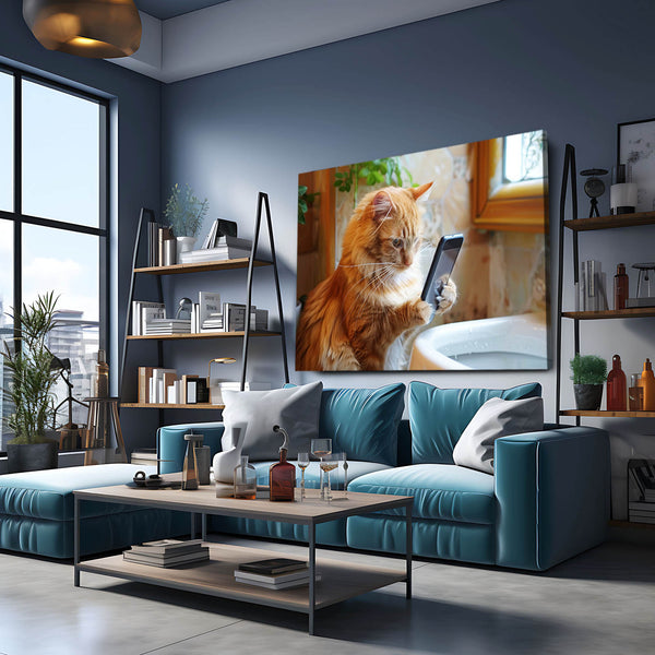 Orange Cat Art   | MusaArtGallery™