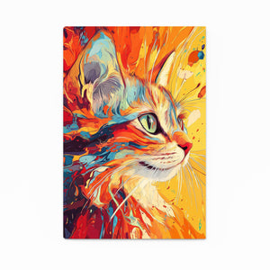 Orange Cat Wall Art