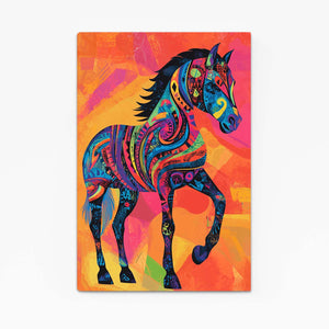 Orange Horse Art