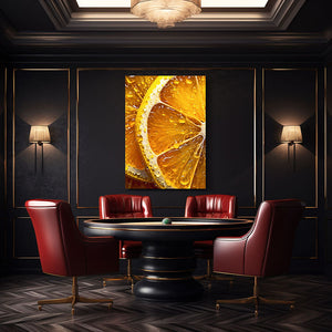 Orange Modern Neutral Wall Art | MusaArtGallery™