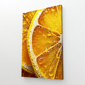 Orange Modern Neutral Wall Art | MusaArtGallery™