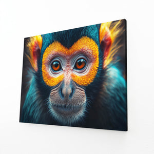 Orange Monkey Art