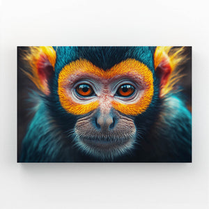 Orange Monkey Art