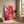 Orange Red Cherry Blossom Abstract Art