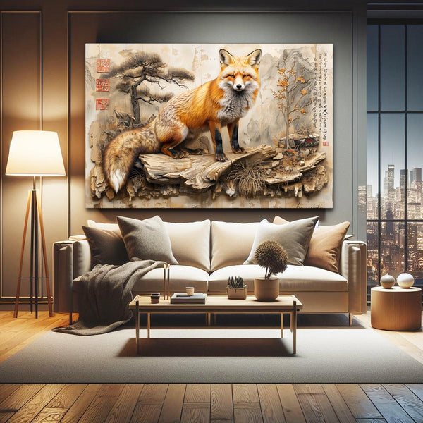 Oriental Fox Art | MusaArtGallery™